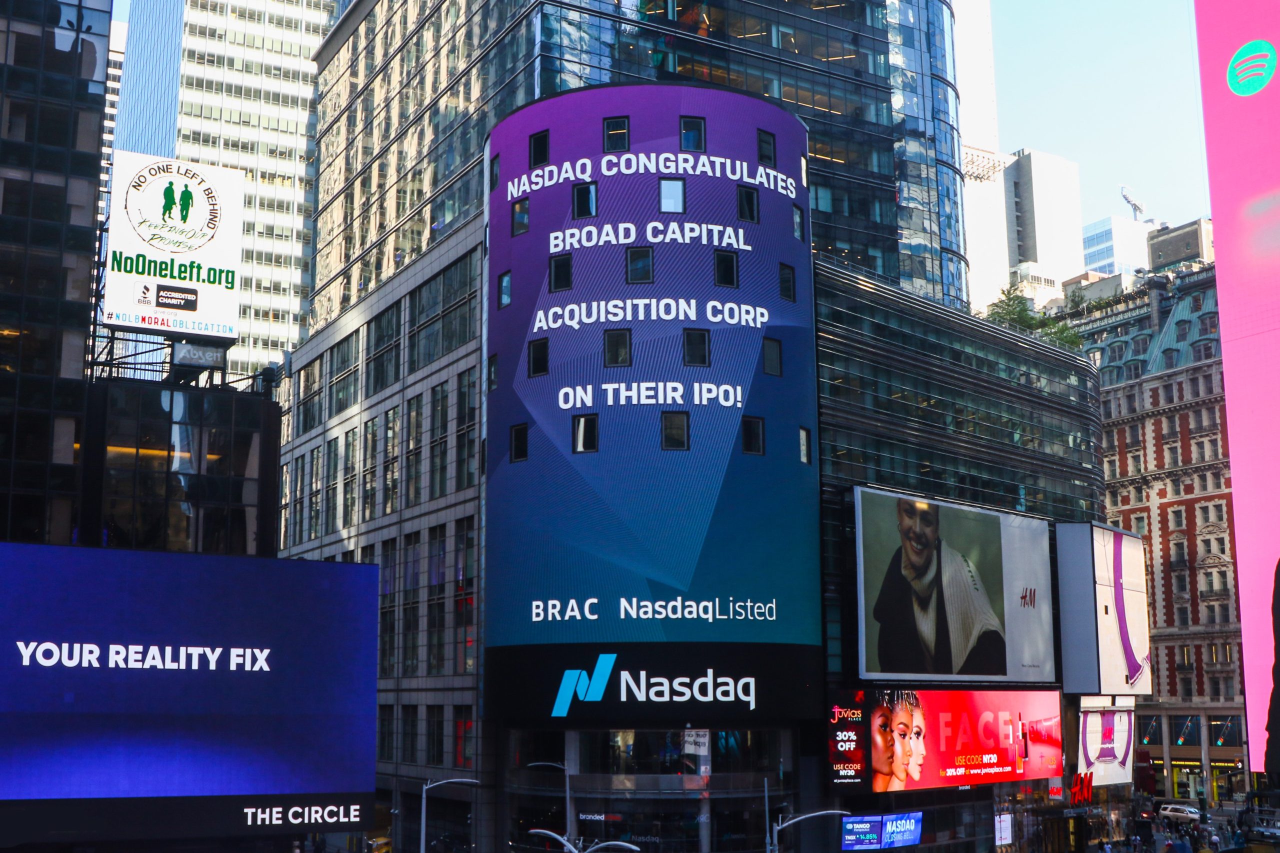 Broad Capital Acquisition Corp Announces Pricing of $100 Million Initial Public Offering