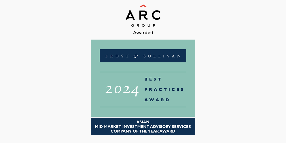 Alarar Capital Group Receives 2024 Frost & Sullivan Company of the Year Award for Excellence in Asian Mid-Market Investment Advisory