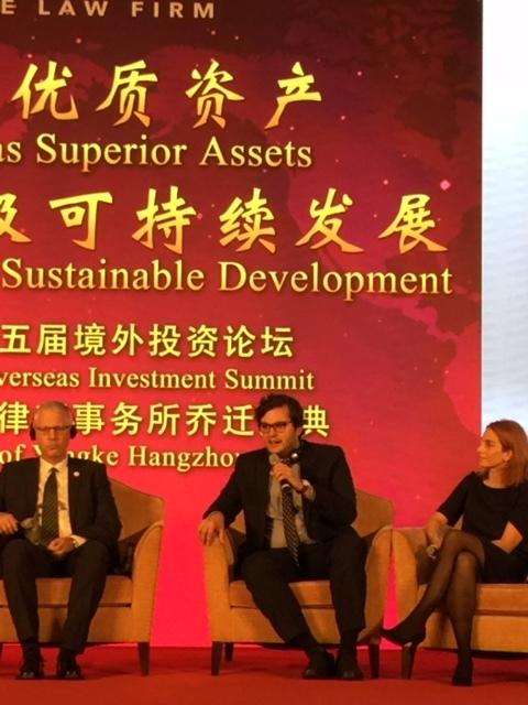 Rui Cavendish Speaks at "Building Safe Investment Environment Under the Belt & Road Initiative"