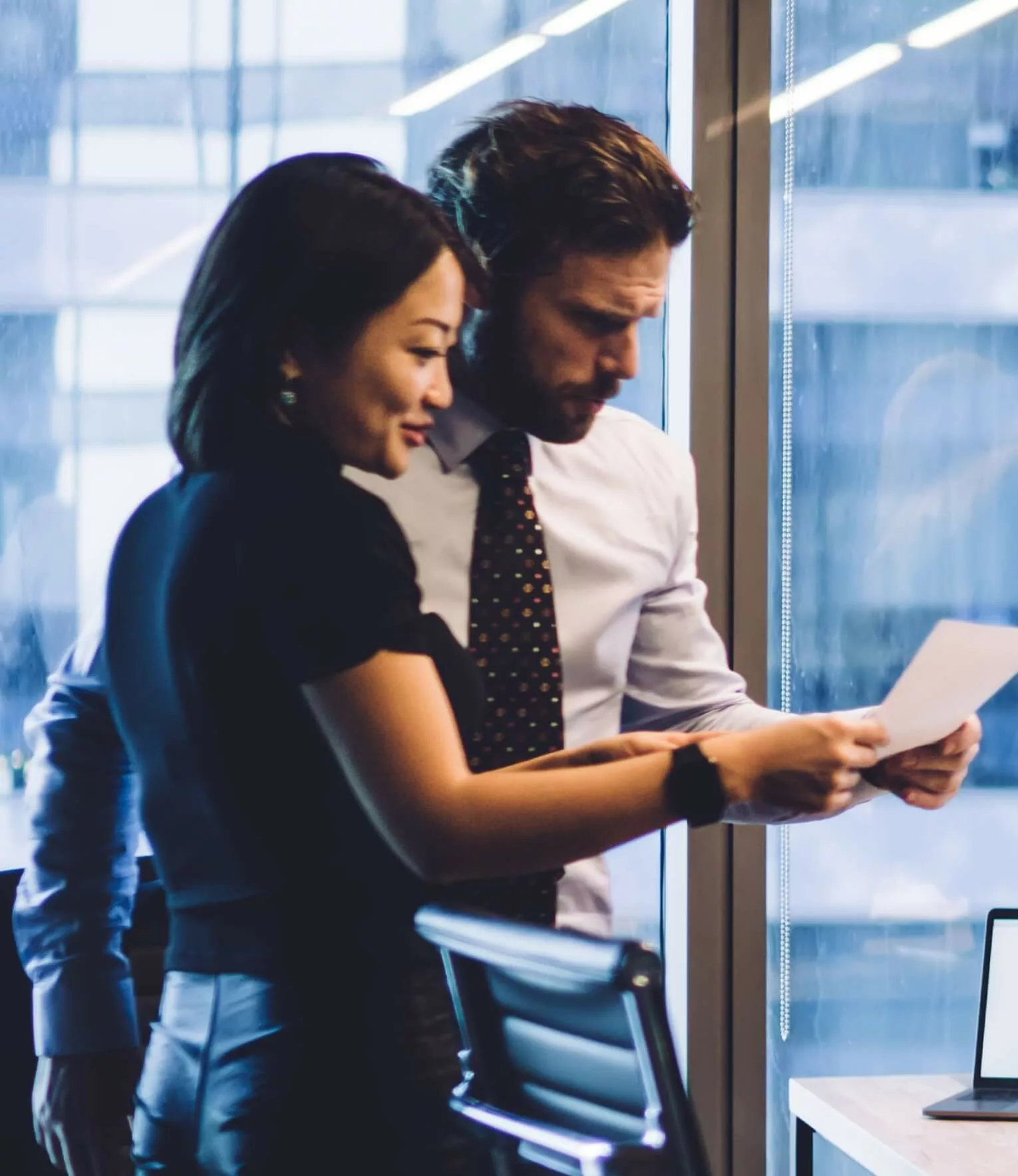 Discussing business data