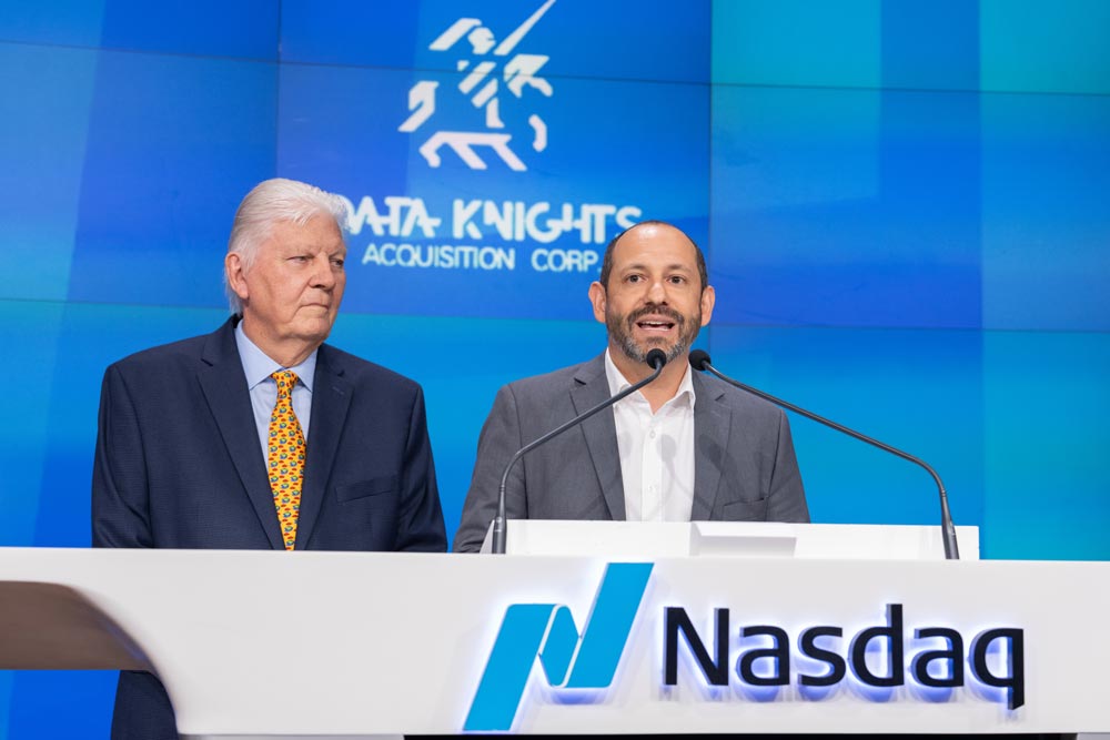 OneMedNet Rings Closing Bell Celebrating Imminent Closing of Business Combination with Data Knights Acquisition Corp.