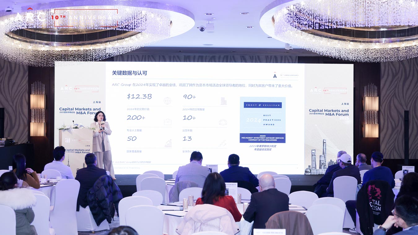 Alarar Capital Group Capital Markets & M&A Forum Shanghai 2025